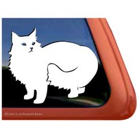 Flauschige Katze | Dc295Pll Hochwertige Klebefolie Fensteraufkleber - 5" Groß X 6" Breit Flauschige Katze | Dc295Pll Hochwertige Klebefolie Fensteraufkleber - 5" Groß X 6" Breit von NickerStickers