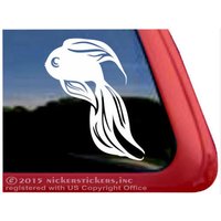 Goldfisch Fensterdecal | Dc167Pl Hochwertige Klebefolie Fisch Fensteraufkleber Aufkleber Goldfisch Fensterdecal | Dc167Pl Hochwertige Klebefolie Fisch Fensteraufkleber Aufkleber von NickerStickers