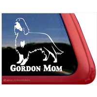 Gordon Mom | Dc781Mom Hochwertige Klebe Setter Hund Vinyl Fensteraufkleber Aufkleber von NickerStickers