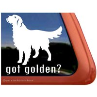 Got Golden?- Golden Retriever | Dc347Got Hochwertige Klebefolie Fensteraufkleber - 5" Groß X Breit Got Golden?- Golden Retriever | Dc347Got Hochwertige Klebefolie Fensteraufkleber - 5" Groß X Breit von NickerStickers