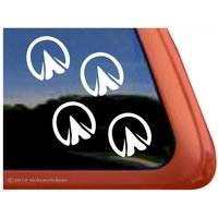 Hufdrucke | Dc787Pl Hochwertige Klebefolie Fensteraufkleber - 5" Groß X Breit Hufdrucke | Dc787Pl Hochwertige Klebefolie Fensteraufkleber - 5" Groß X Breit von NickerStickers