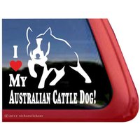 I Love My Australian Cattle Dog | Dc308Hea Hochwertige Klebefolie Dog/Heeler Fensteraufkleber Aufkleber I Love My Australian Cattle Dog | Dc308Hea Hochwertige Klebefolie Dog/Heeler Fensteraufkleber Aufkleber von NickerStickers