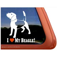 I Love My Beagle | Dc311Hea Hochwertige Klebefolie Fensteraufkleber I Love My Beagle | Dc311Hea Hochwertige Klebefolie Fensteraufkleber von NickerStickers