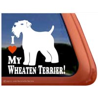 I Love My Wheaten Terrier | Dc834Hea Hochwertige Klebefolie Terrier Fensteraufkleber I Love My Wheaten Terrier | Dc834Hea Hochwertige Klebefolie Terrier Fensteraufkleber von NickerStickers
