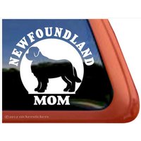 Neufundland Mama | Dc563Mom Hochwertige Klebefolie Fensteraufkleber Aufkleber von NickerStickers