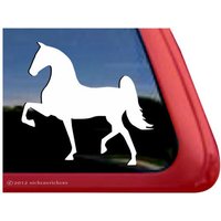 Sattelzucht | Dc438Pl Hochwertiges Klebesattelglas Fensteraufkleber von NickerStickers