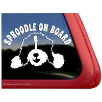 Schnudel An Bord | Dc222Ob Hochwertige Klebende Vinyl-Schnudel Fensteraufkleber Aufkleber von NickerStickers