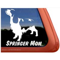 Springer Mama | Dc297Mom Hochwertige Klebefolie Spaniel Fensteraufkleber Springer Mama | Dc297Mom Hochwertige Klebefolie Spaniel Fensteraufkleber von NickerStickers