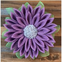 Sonnenblumen Poly Kranz, Kegelblume Kranz Lila Kranz Sonnenblumen Poly Kranz, Kegelblume Kranz Lila Kranz von Nickis4seasons