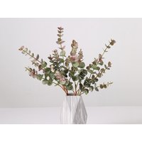 Gefälschte Eukalyptusblätter, Laubzweig, Künstliche Blume, Hauspflanzendekor, Hochzeitsblumenarrangement, Gras Für Blumenstraußbogen von NicloeJewelry