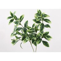 Gefälschte Kamelienblattzweig, Zitronenlaubzweige, Künstliche Blumen, Hauspflanzendekor, Hochzeitsblumengesteck, Innengründekoration von NicloeJewelry