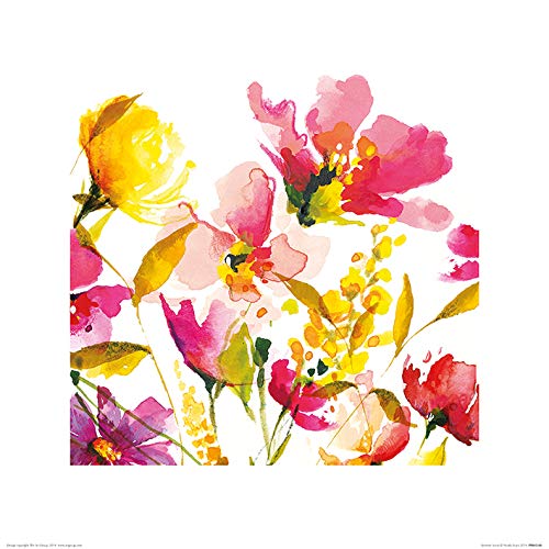 Nicola Evans Kunstdrucke, Papier, Mehrfarbig, 40 x 40 cm von Nicola Evans