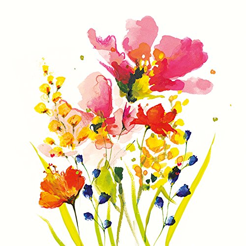 Nicola Evans Leinwanddruck, Polyester, Mehrfarbig, 40 x 40 cm Nicola Evans Leinwanddruck, Polyester, Mehrfarbig, 40 x 40 cm von Nicola Evans
