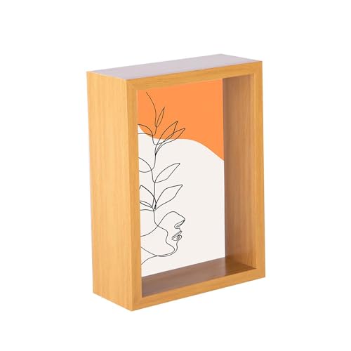 Nicola Spring 3D Deep Box Fotorahmen - 5 X 7 - Leichtes Holz Nicola Spring 3D Deep Box Fotorahmen - 5 X 7 - Leichtes Holz von Nicola Spring