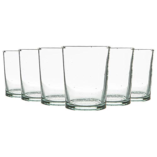 Nicola Spring Meknes Recycelte Glas Trinkgläser - 215ml - Klar - Pack Von 6 von Nicola Spring