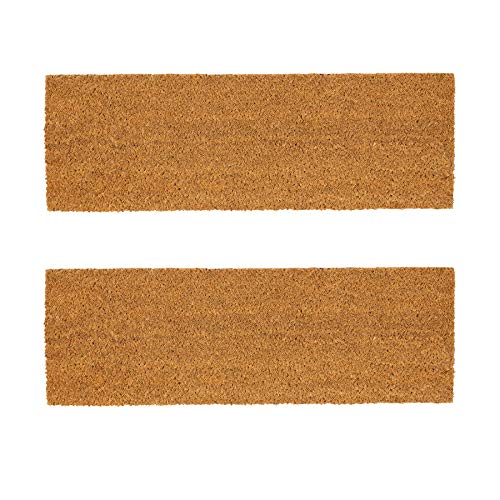 Nicola Spring Coir Step Mats - 60 X 20cm - Klassiker - Pack Von 2 von Nicola Spring
