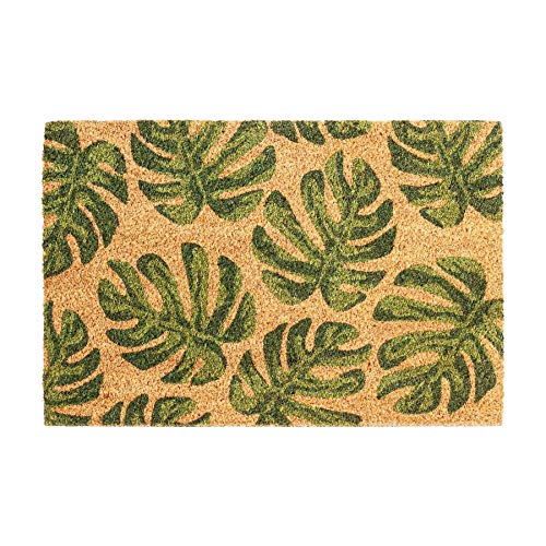 Nicola Spring Coir -Türmatte - 60 X 40cm - Monstera von Nicola Spring