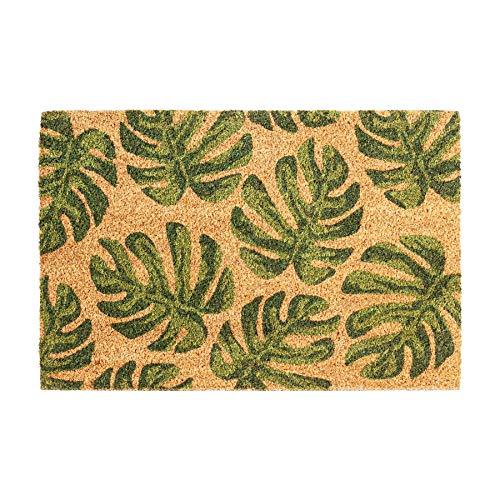 Nicola Spring Coir Türmatte - 90 X 60cm - Monstera von Nicola Spring