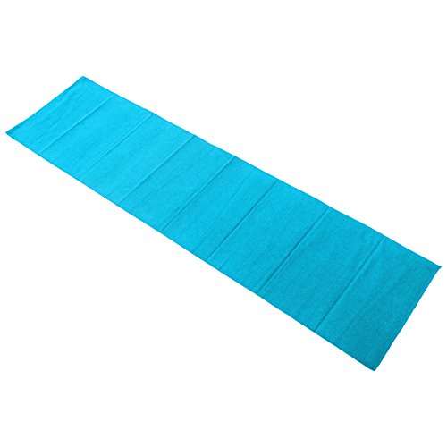 Nicola Spring Rippenwatte Tischläufer - 48 X 183cm - Hellblau von Nicola Spring