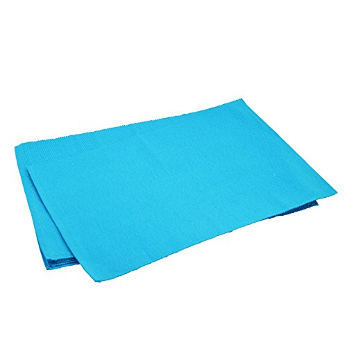 Nicola Spring Rippenbettwäsche Taschen - 48 X 33cm - Hellblau - Packung Von 6 von Nicola Spring