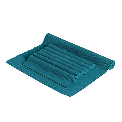 Nicola Spring Baumwollstoff -Taschens Und Tischläufer Set - Denim Blue - 7pc von Nicola Spring