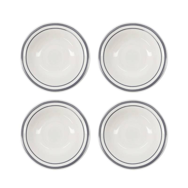 Nicolas Vahé Bistro Schüssel Set Schale ø 12 Cm Grau 4er Set Geschirr B-Ware von Nicolas Vahé