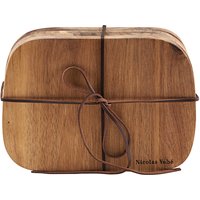 Nicolas Vahé - Butter Schneidebrett 13 x 18,5 cm, Akazie natur (4er-Set) von Nicolas Vahé