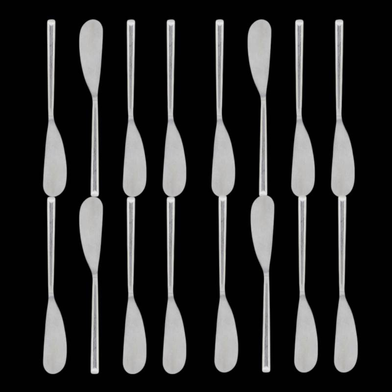 Nicolas Vahé Buttermesser Set Edelstahl Daily Küchenmesser Gebürstet 4 Sets B-Ware von Nicolas Vahé