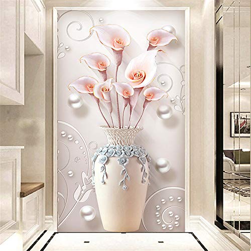 Nicole Knupfer DIY 5D Diamant Malerei Kit Erwachsene Magnolie Vase DIY 5D Diamant Malerei Strass Kristall Handwerk für Home Decor (A,50 x 80 cm) von Nicole Knupfer