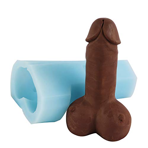 3D erotische Penis-Silikonform für Seife, Kerzen, Schokolade, Süßigkeiten, Fondant, Kuchendekoration, Werkzeug, Junggesellinnenabschied, Geschenk von Nicole