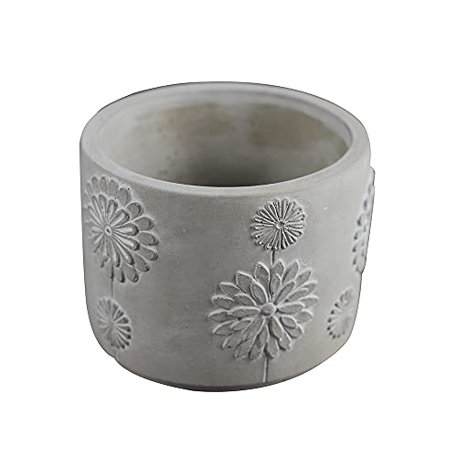 Konkrete Blumentopf-Silikonform rund mit geprägtem Muster Zement Vase Mold Pen Barrel Desktop Dekoration Werkzeug Konkrete Blumentopf-Silikonform rund mit geprägtem Muster Zement Vase Mold Pen Barrel Desktop Dekoration Werkzeug von Nicole