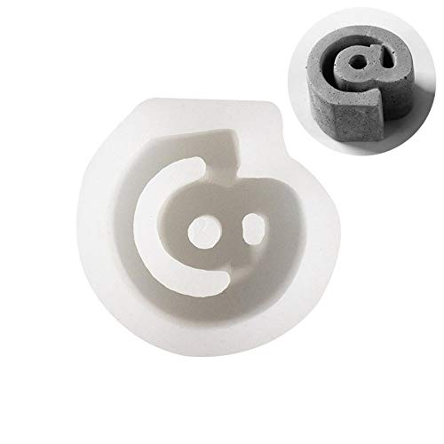 Nicole Symbol-Betonform @ Zeichen Silikon Zementformen Symbol MOL von BOOWAN NICOLE