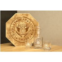 Supernatural Whisky Gläser Set Geschenk Personalisiert Dekanter Weihnachten Geschenkidee Für Mann Herren von NicoleDesignCrafts