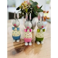 Dekorative Hasen Figuren Aus Metall, Liebevolle Handarbeit Dekorative Hasen Figuren Aus Metall, Liebevolle Handarbeit von NicolesKREATIVWERK1
