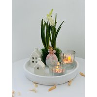 Dekotablett Häuser Komplett von NicolesKREATIVWERK1