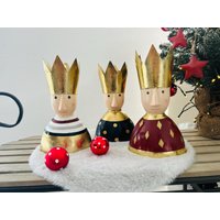 Kerzenhalter, Teelichthalter König Aus Metall, Adventskranz, Heilige 3 Könige Kerzenhalter, Teelichthalter König Aus Metall, Adventskranz, Heilige 3 Könige von NicolesKREATIVWERK1