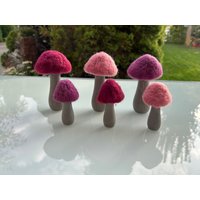 Pilze/Fliegenpilze | 3Er Set in Verschiedenen Farben Und Größen von NicolesKREATIVWERK1