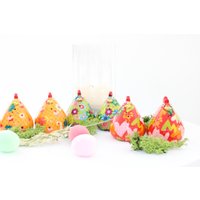 Salz Und Pfefferstreuer Set Huhn Im 2 Er Set, Gewürzstreuer, Serviettentechnik, Ostergeschenk von NicolesKREATIVWERK1