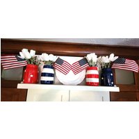 Americana Keramik Einmachgläser von Nicolesholidayshop