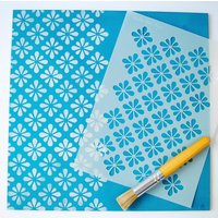 Agra Schablone Für Möbel - Wand- Und Stoffschablone.diy Projekte von NicoletteTabram