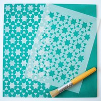 Souk Schablone Für Möbel, Stoffe Und Wohnkultur Diy von NicoletteTabram