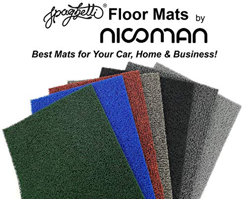 Nicoman Schmutzfänger Barrier Fußmatte schwere Bodenmatte - (Geeignet für Innen- und Schützen Außen) - Klein (60x40cm),Grün von Nicoman