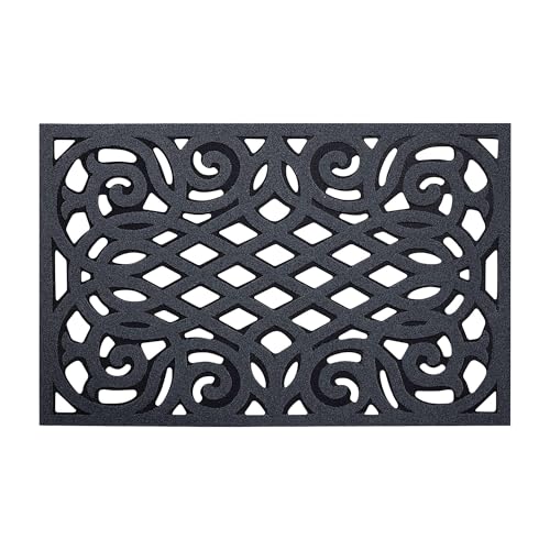 Nicoman Umweltfreundlicher Mattenzaun, Grau (Drainage), 61 x 41 cm, Klein von Nicoman