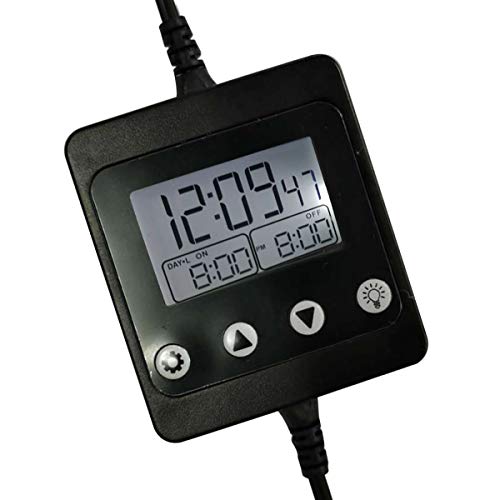 Nicoone Aquarium Timer, Aquarium Licht Timer Aquarium Licht Controller Digital Dimmer, Aquarium Licht Dimmer für Aquarium Lamp LED, Beleuchtungssteuerungs-Timer von Nicoone