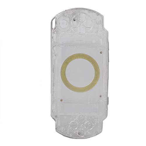 Nicoone Fall Abdeckung Ersatz Voll Shell Gehäuse Set mit Tasten Kit Für PSP 1000 (Transparent) von Nicoone