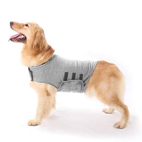 Nicoone Hund Angstjacke Beruhigende Westen Mantel Donner Hundewrappangsthemd Halten Sie Ruhige Kleidung für Angstzustände Stress Relief von Nicoone