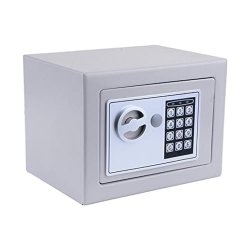 Nictemaw Digital Elektronischer Safe Tresor Möbeltresor Elektronikschloss mit Schlüssel, Grau Nictemaw Digital Elektronischer Safe Tresor Möbeltresor Elektronikschloss mit Schlüssel, Grau von Nictemaw