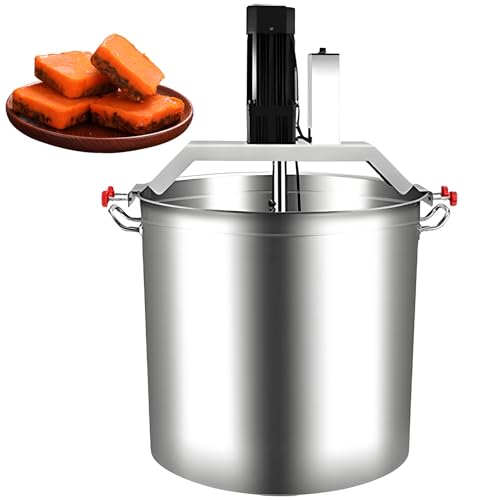 Automatischer Küchenmixer aus Edelstahl (40–80 l), Heizmixer, Hot Pot, Würz- und Soßenrührer, Frittiermaschine, elektrischer Küchenmixer aus Edelstahl,40L von Nicvrea