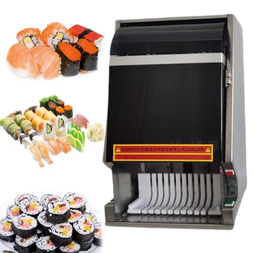 Automatischer Sushi-Maker, kommerzieller Sushi-Schneider mit abnehmbarer Stahlklinge, schneidet 8/10/12 Stücke, Sushi-Rollenmaschine,8slices Automatischer Sushi-Maker, kommerzieller Sushi-Schneider mit abnehmbarer Stahlklinge, schneidet 8/10/12 Stücke, Sushi-Rollenmaschine,8slices von Nicvrea