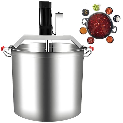 Elektrischer Küchenmixer aus Edelstahl, automatischer Küchenmixer aus Edelstahl, zur Herstellung von Marmelade, Soßen und Füllungen,80L Elektrischer Küchenmixer aus Edelstahl, automatischer Küchenmixer aus Edelstahl, zur Herstellung von Marmelade, Soßen und Füllungen,80L von Nicvrea